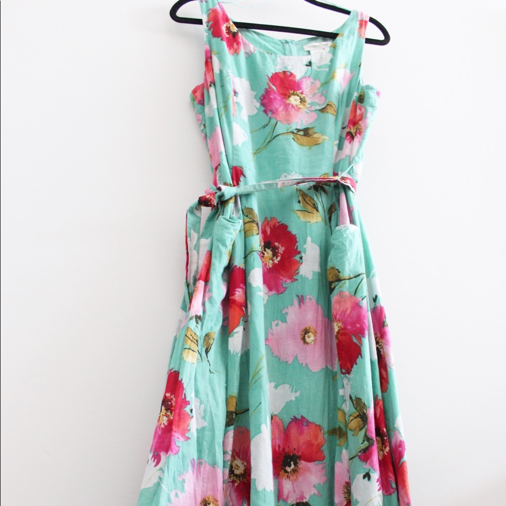 90’s Teal Sundress Size 12